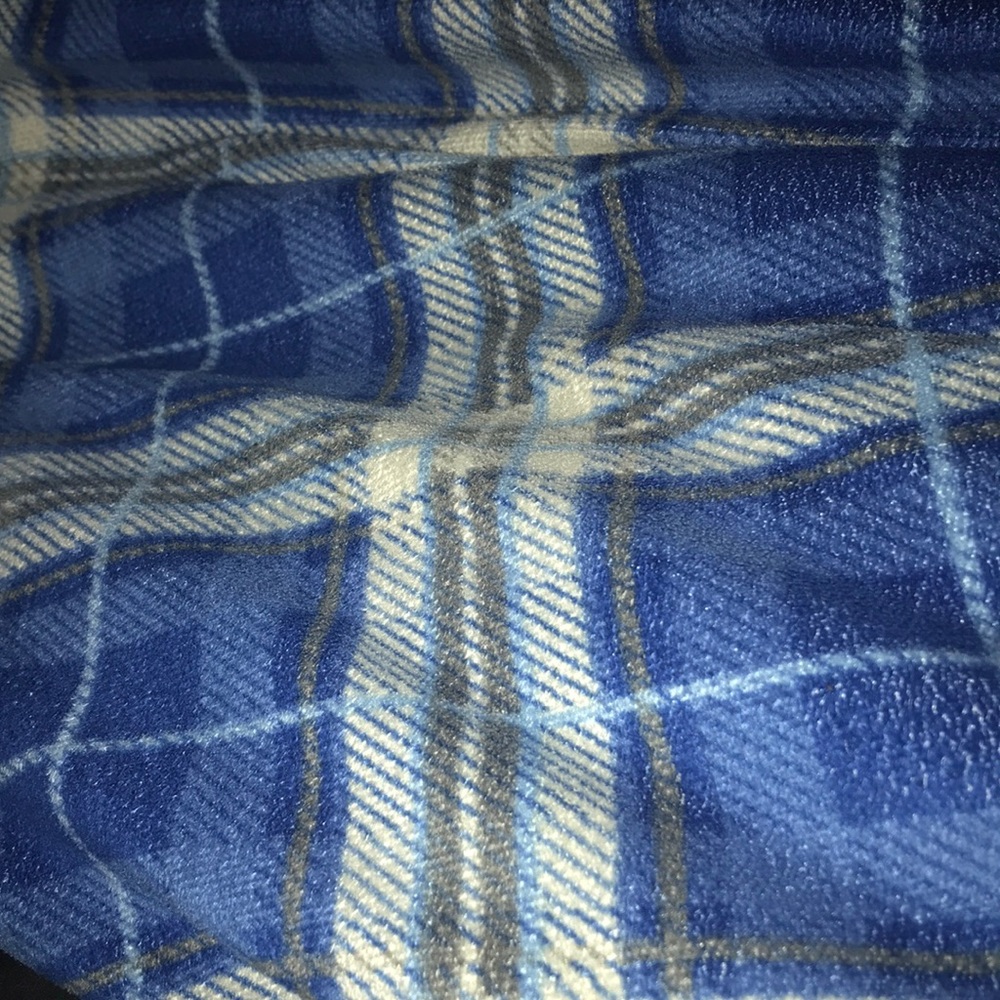 fleece plaid blanket